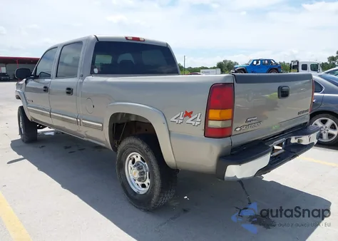 2002 Chevrolet Silverado 2500Hd Lt из США, поврежденный, VIN 1GCHK23U62F247742